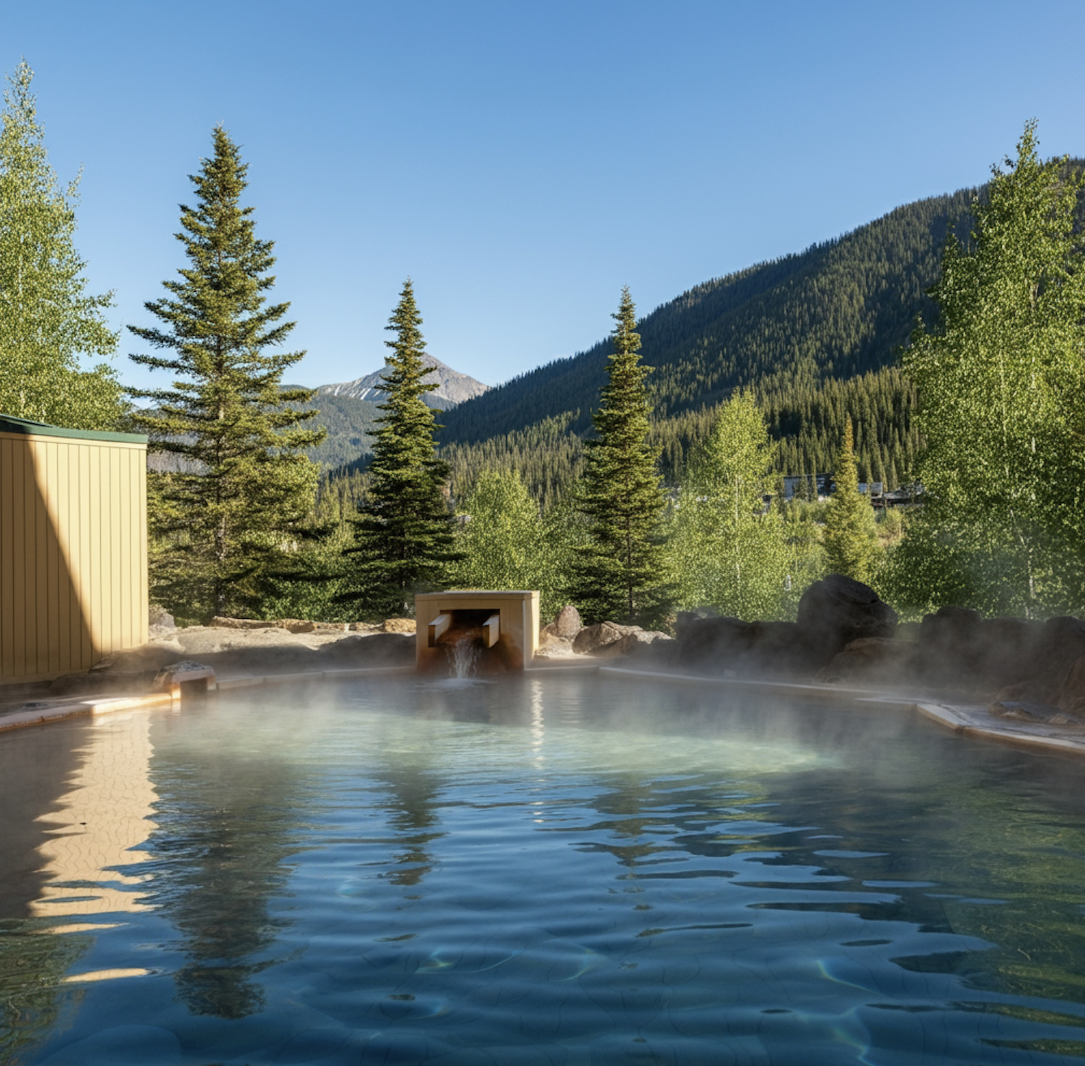 자연과 함께 하는 노천온천