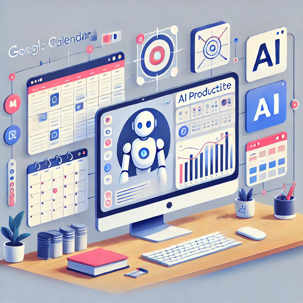 OPEN AI 생성물: AI가 돕는 업무계획 이미지