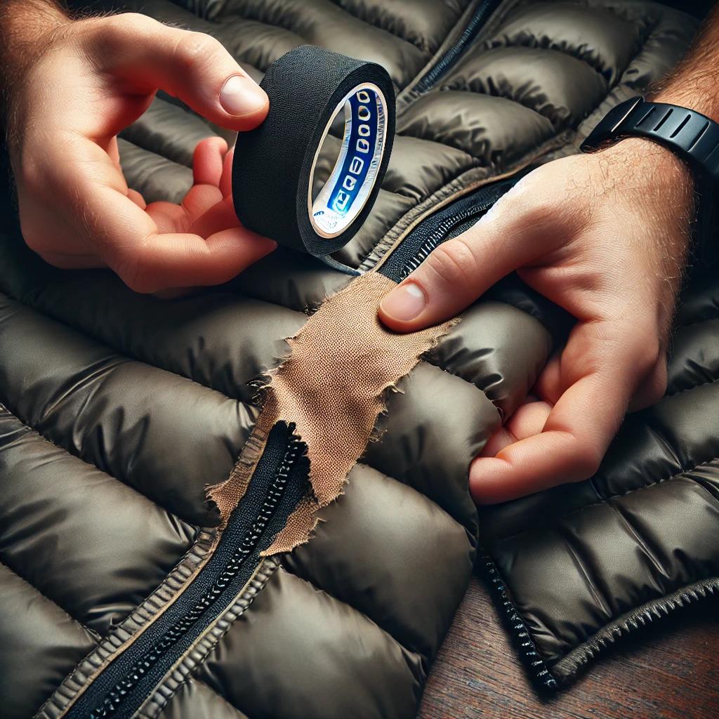 패딩 수선 테이프