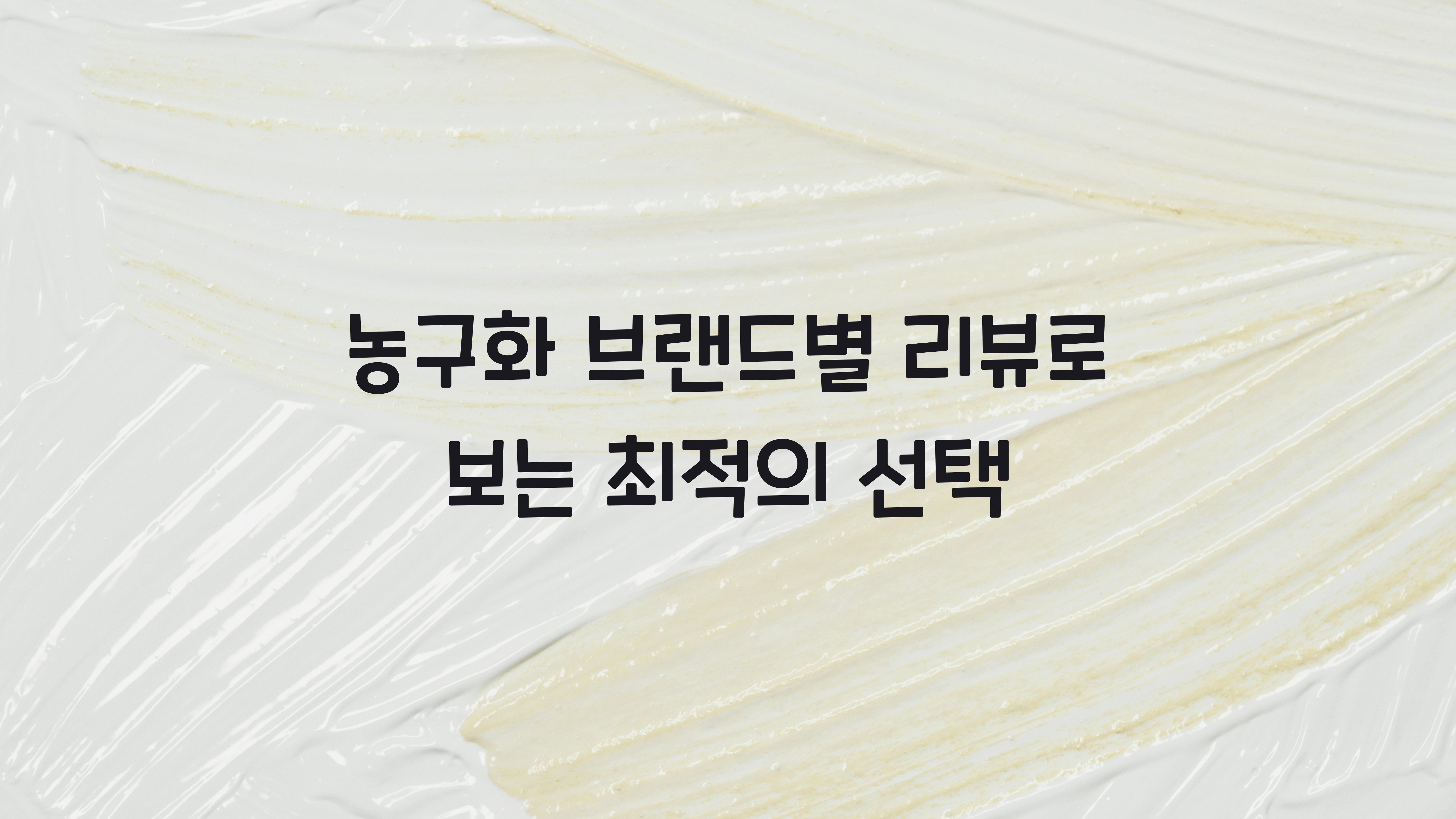 농구화 브랜드별 리뷰