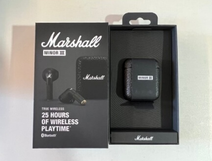 마샬 마이너3 박스와 케이스