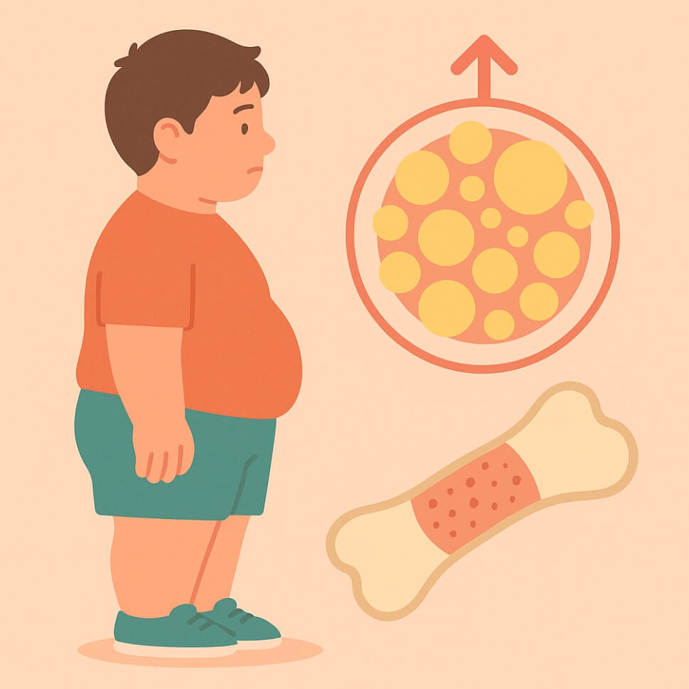 비만 청소년 사진