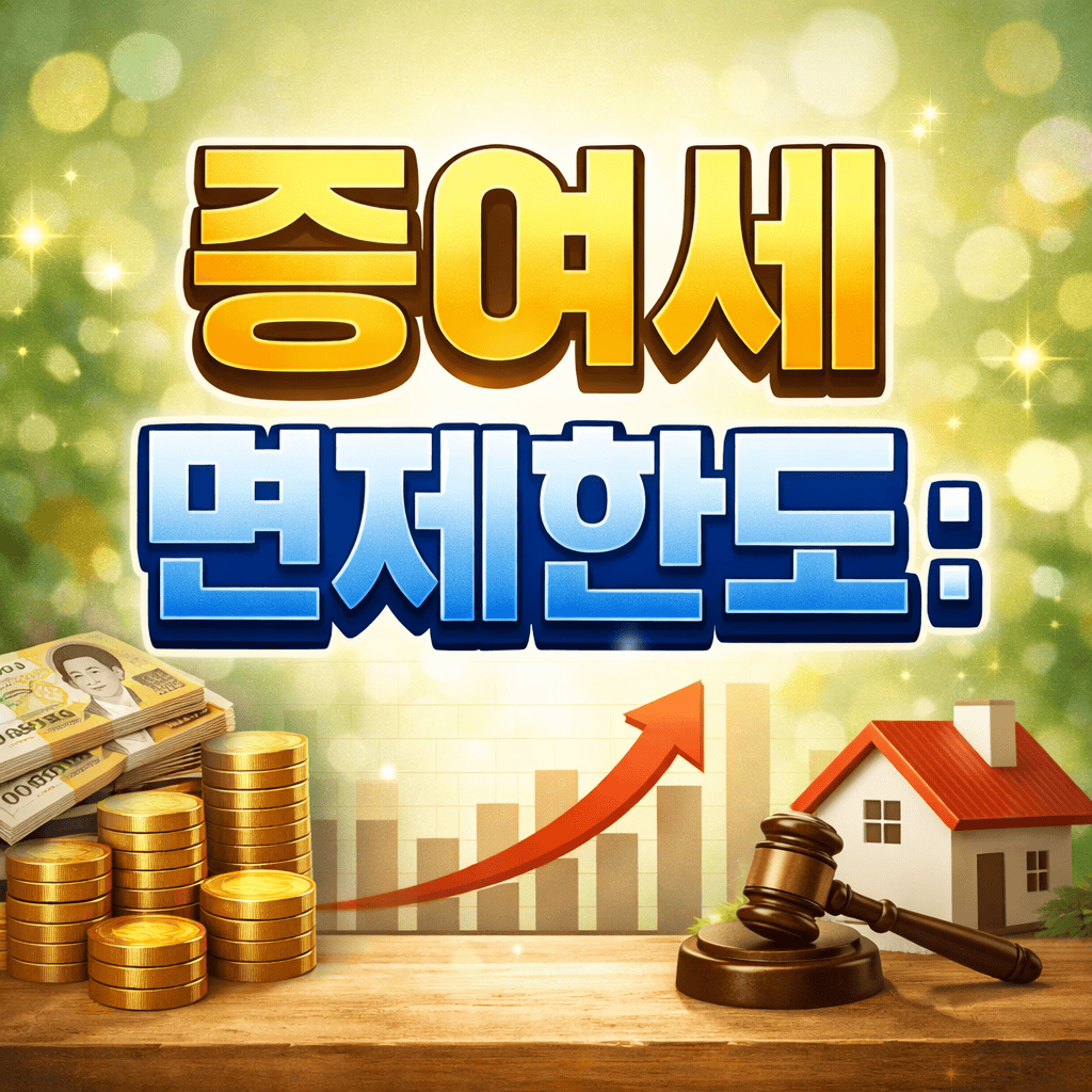 증여세면제한도