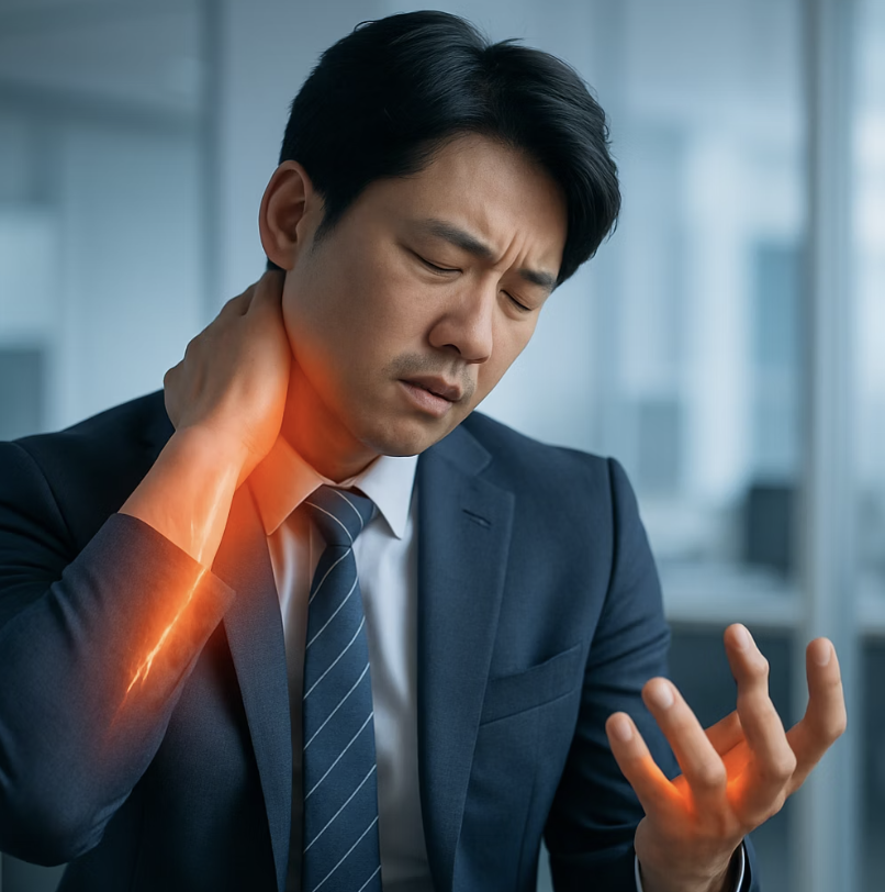 통증은 왜 팔과 손으로 내려갈까?