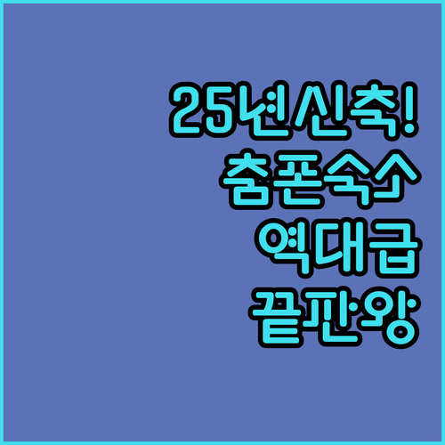 2025년 신축 피닉스룸부터 럭셔리 ..