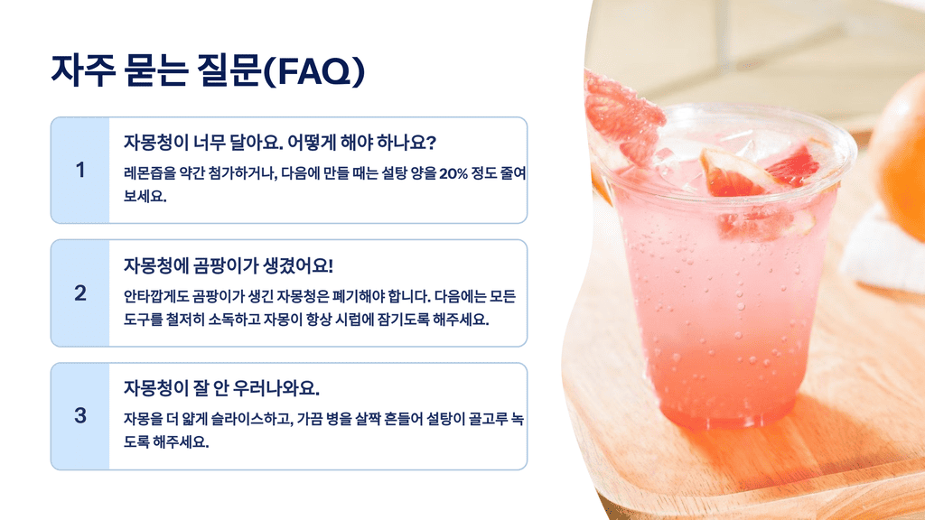 자주 묻는 질문(FAQ)