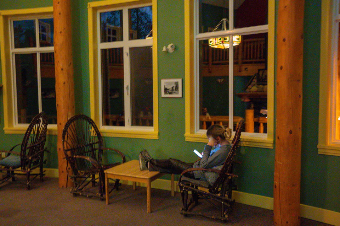 캐나다 밴프 숙소 하이밴프 알파인 로비