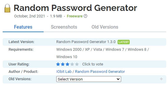 Random-Password-Generator