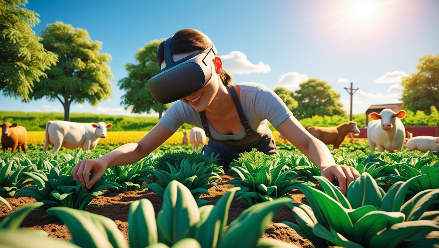 스마트 농업과 메타버스(가상 농장)의 융합 가능성