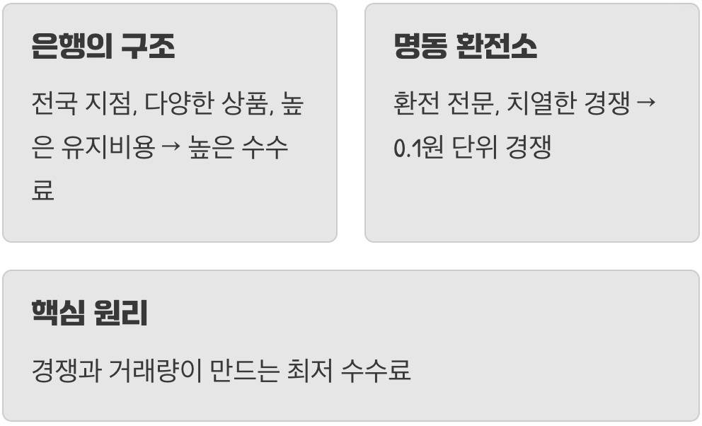 경쟁이 만드는 유리한 환율