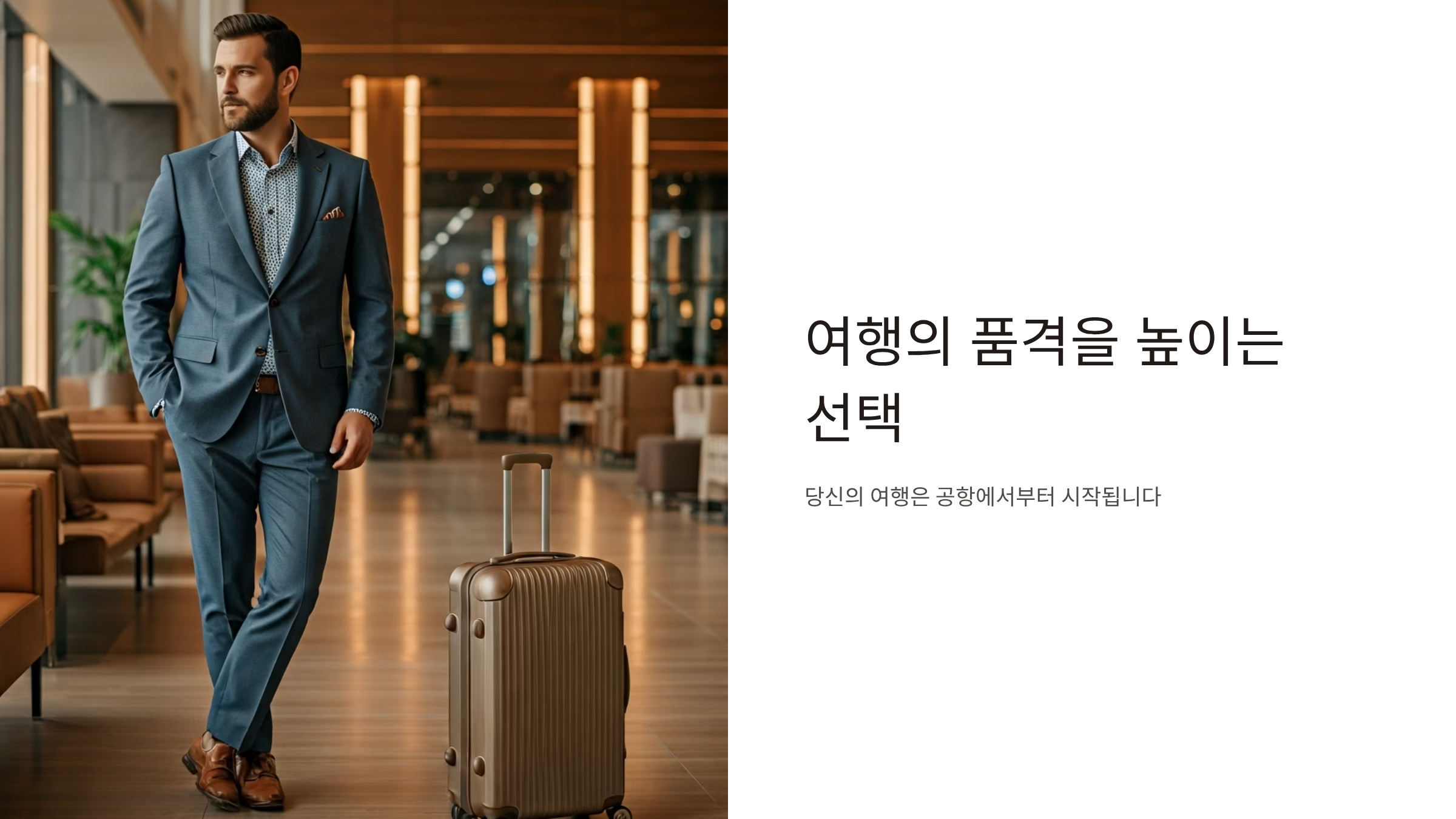 무거운 캐리어 때문에 여행 망친 당신, 럭셔리 캐리어로 해결하세요 🧳