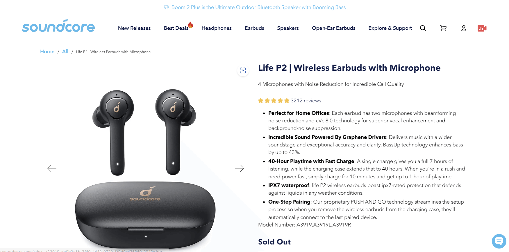 Anker Soundcore Life P2