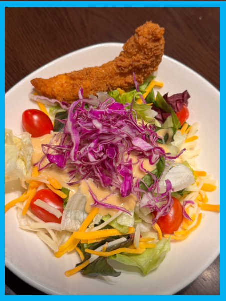 아웃백 샐러드사진