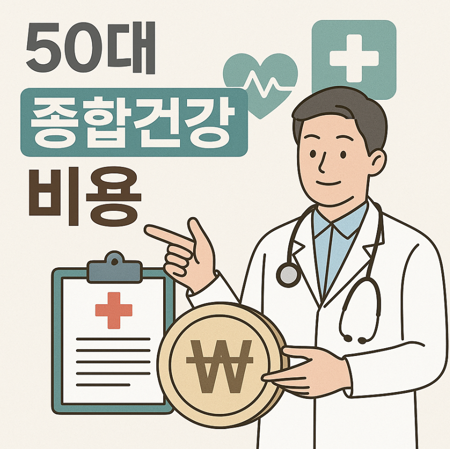 50대 종합건강검진 비용 및 필수 검진 항목