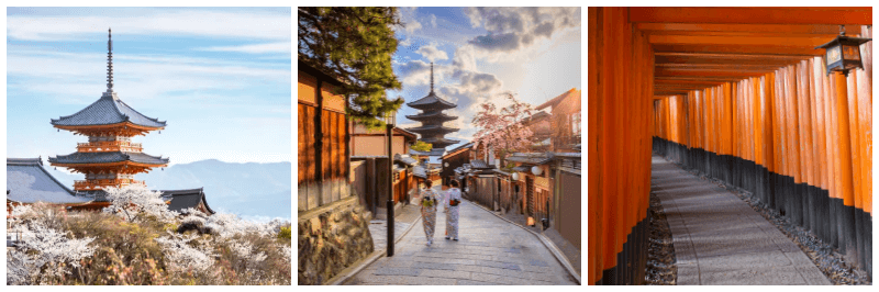 청수사, 이나리 신사 사진