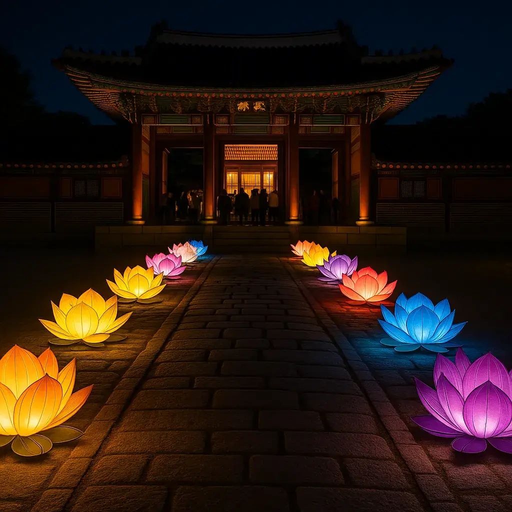 창경궁 물빛연화 전시회