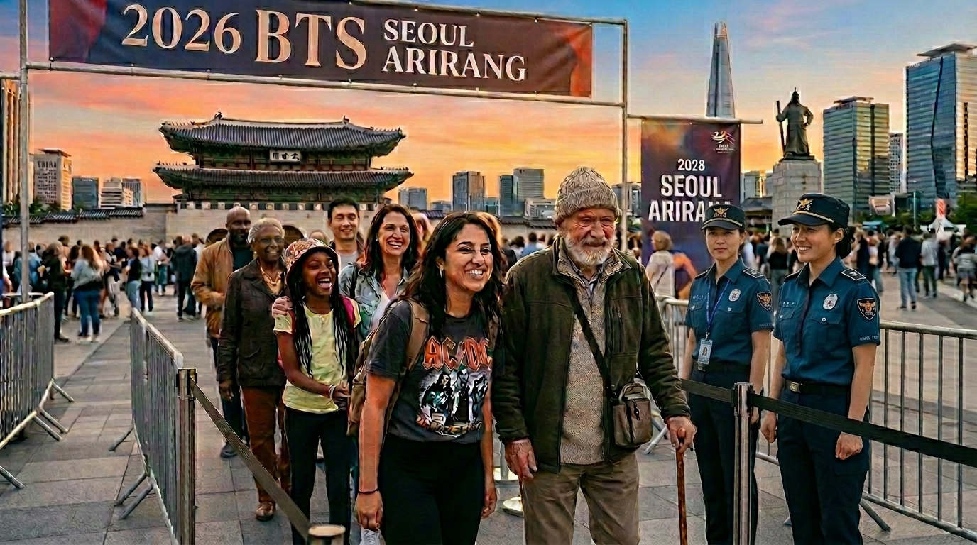 반팔 근무복을 착용한 여경들