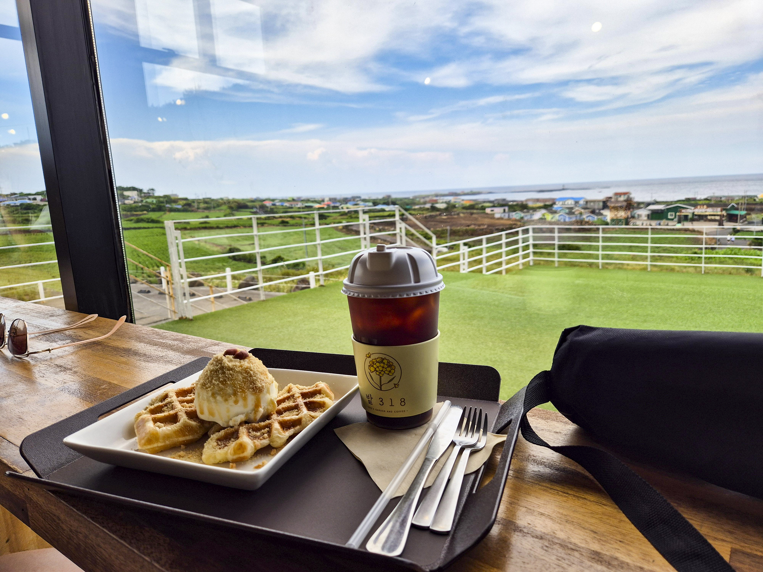 밭318에서 바라본 풍경 모습