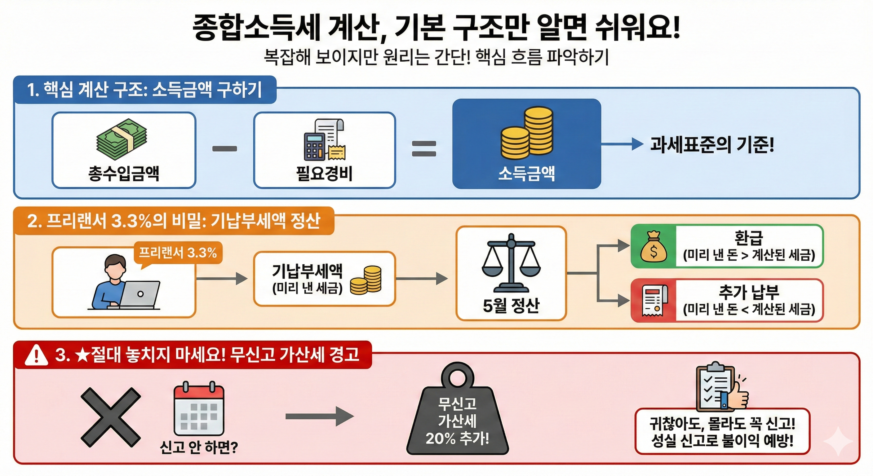 종합소득세 계산