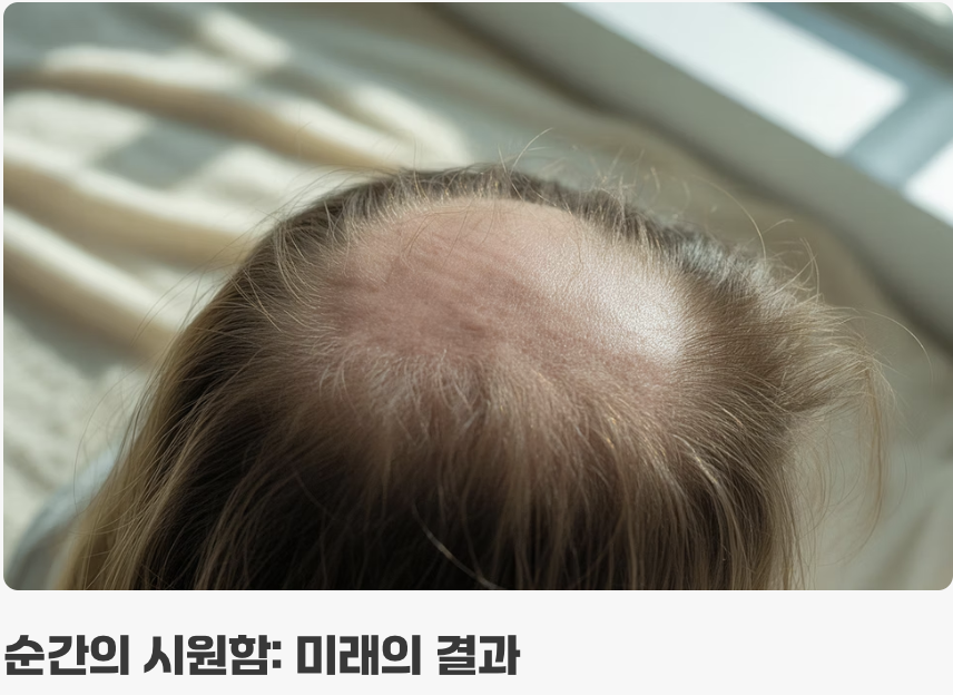 '견인성 탈모'라는 무서운 복병