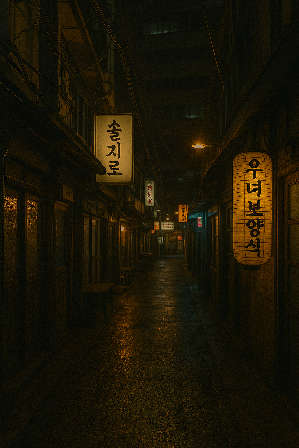 서울 을지로 노가리골목 & 청계천 카페거리