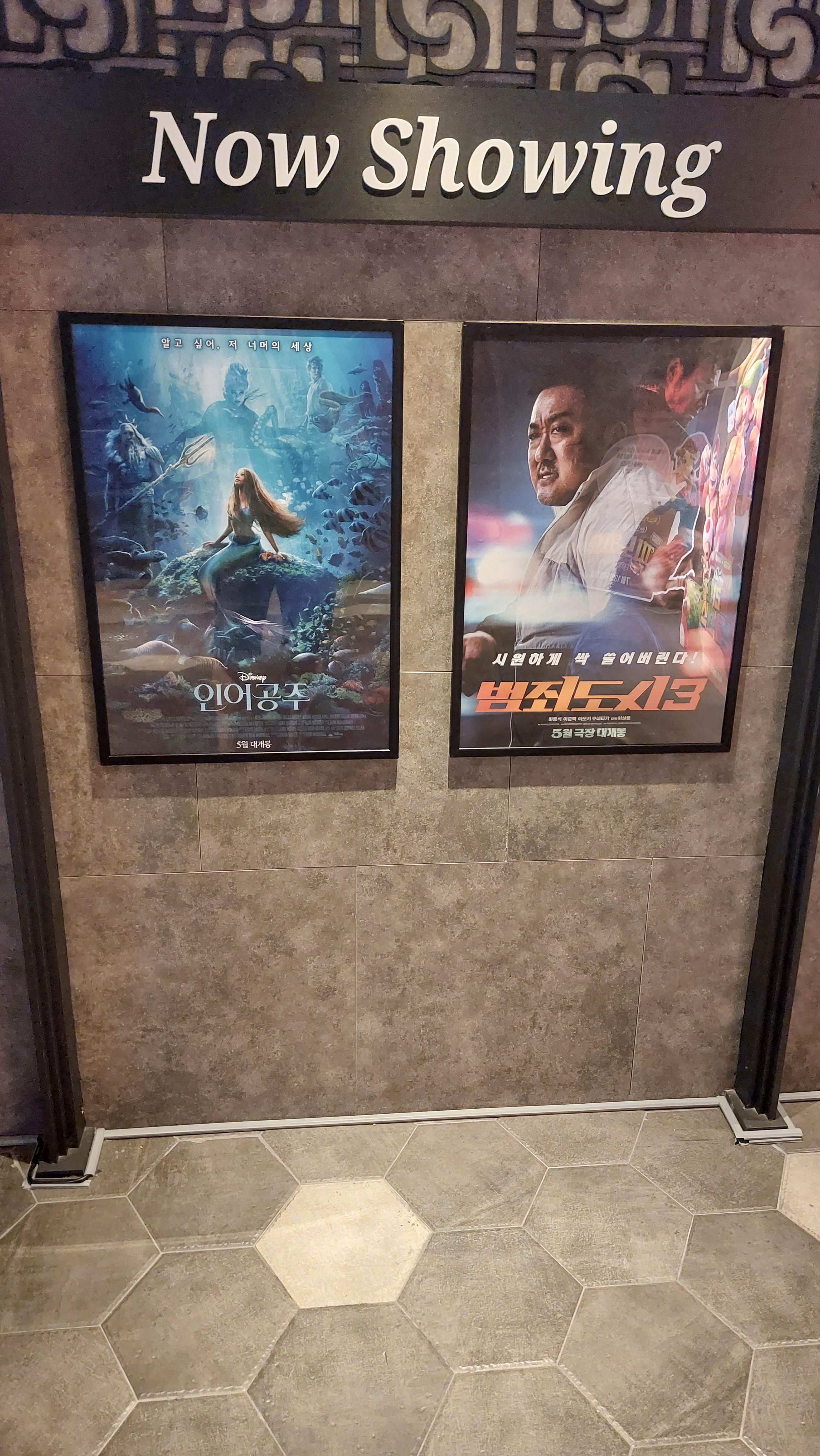 관저동 롯데시네마 상영중인 영화 종류2