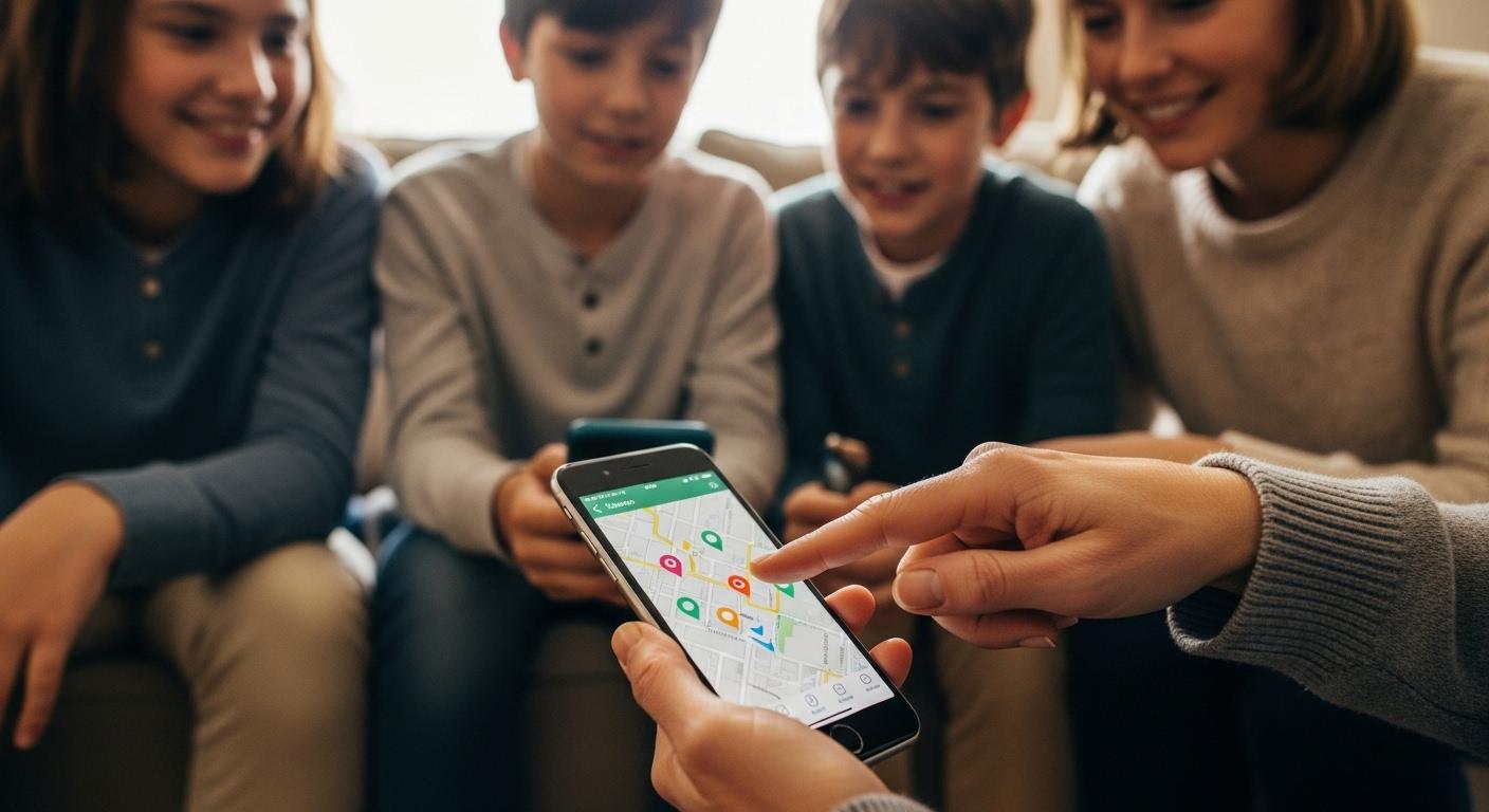 아이폰 가족 위치 공유 설정