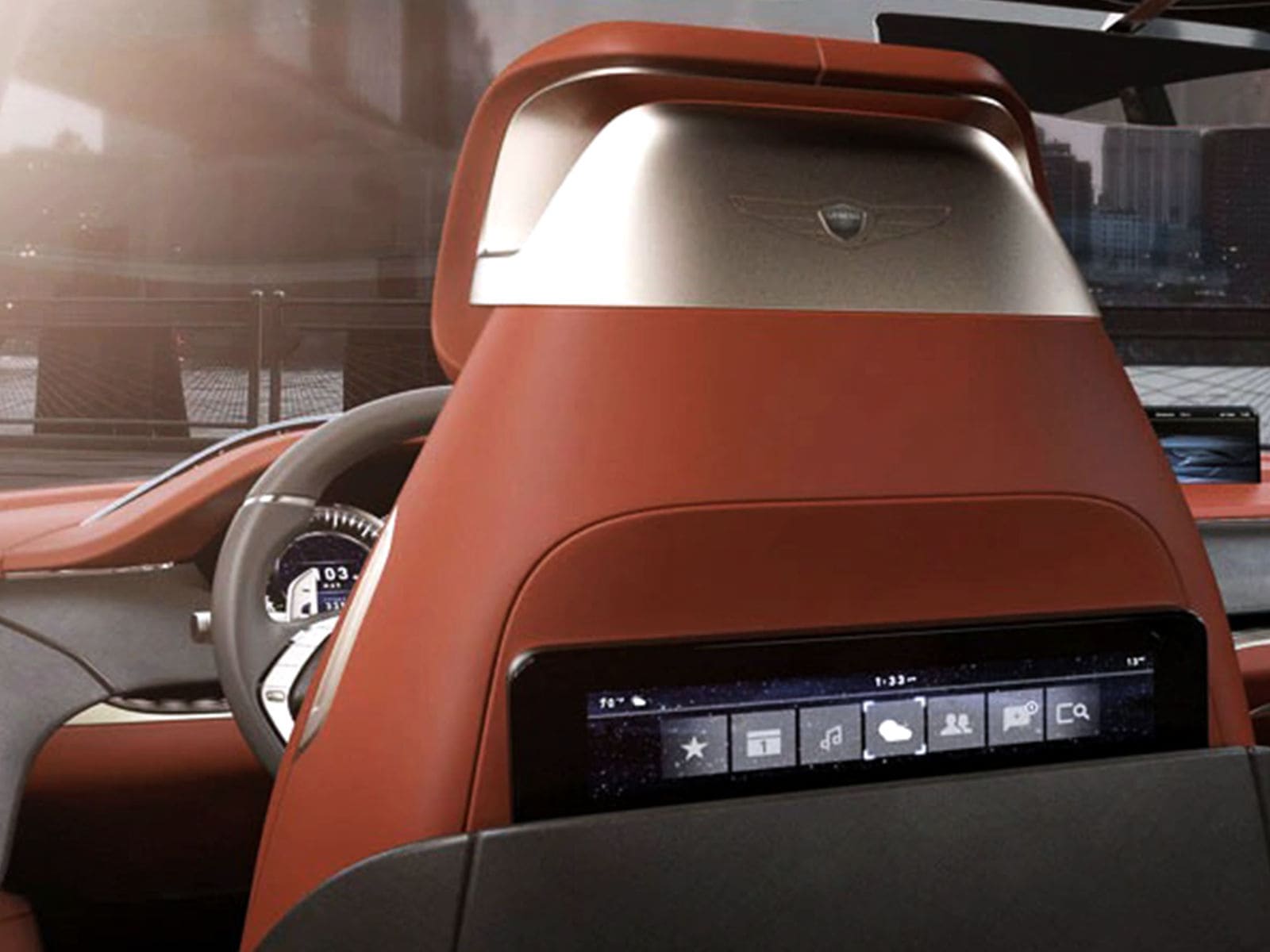 GV80 하이브리드_실내 디자인