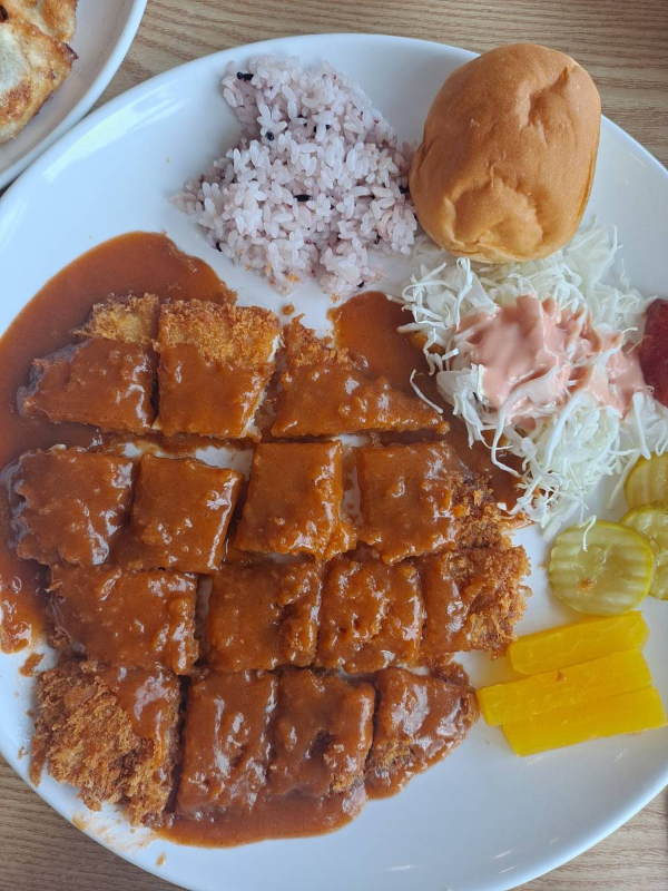 금화 옛날돈까스 항공샷