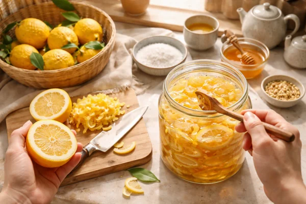 집에서 만든 유자청