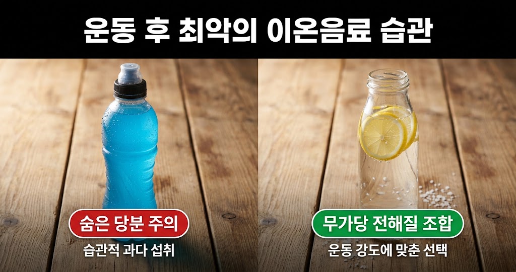 다이어트 운동 후 혈당관리, 이온음료 조합 이렇게 바꿔보세요