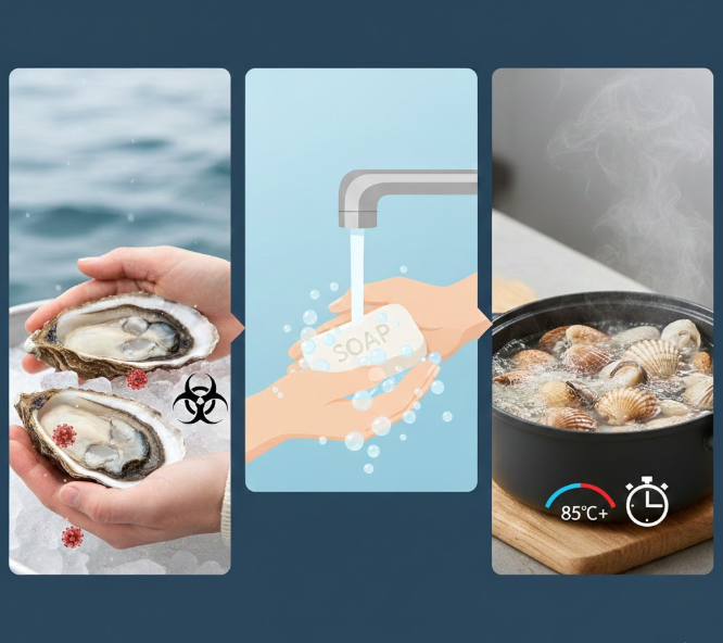 노로 바이러스 관련 사진