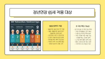 정년연장 몇년생부터 적용 65세 시행 시기 정리_6
