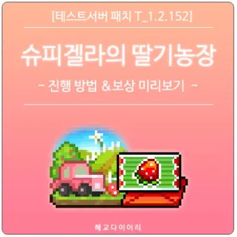 메이플 슈피겔라 황금 딸기농장 효율 극대화 실전 팁_3