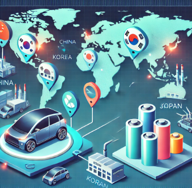 전세계 전기차 배터리 생산 내용