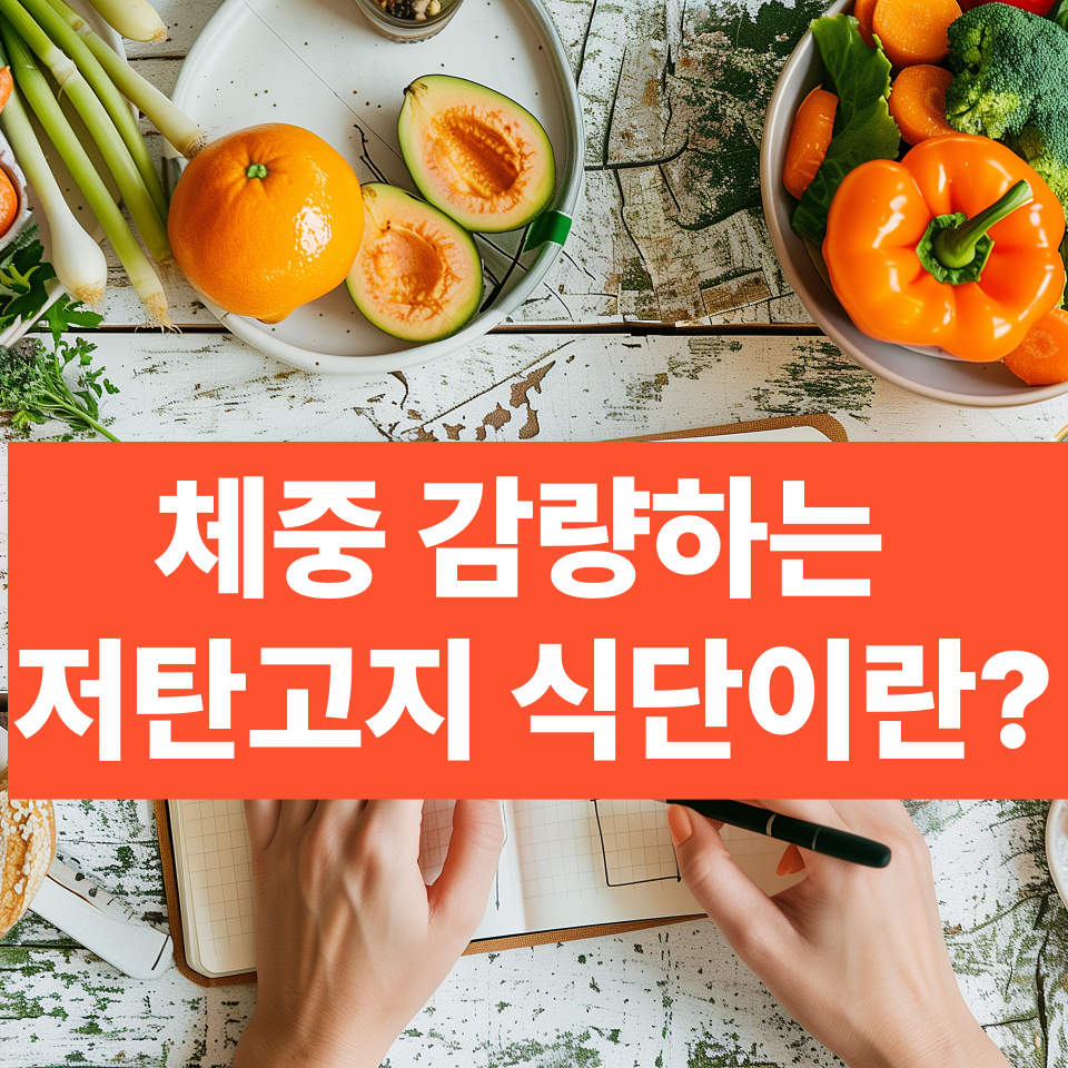 여름철 건강하게 체중 감량하는 저탄고지 식단