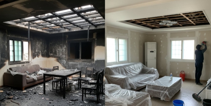 간접화재 복구중