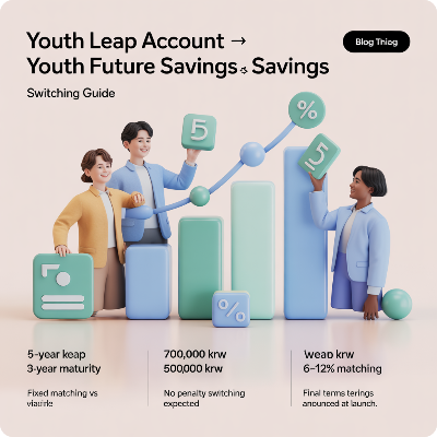 청년도약계좌 청년미래적금 갈아타기 이미지