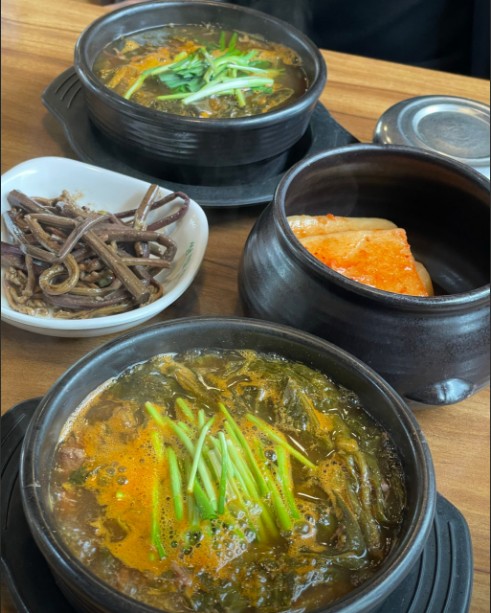 육일한 우거지장터국밥 메뉴 이미지