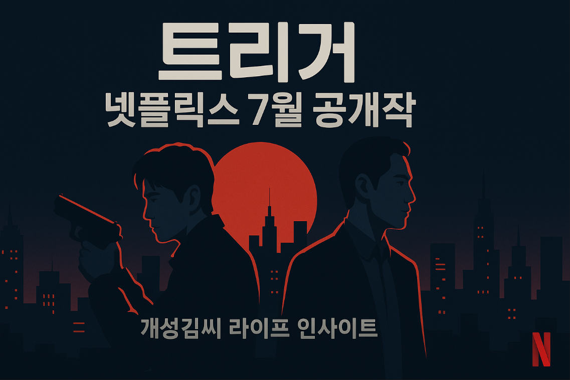 트리거넷플릭스7월공개작,트리거공개일,김남길김영광드라마,총기액션드라마,넷플릭스추천,오징어게임후속작