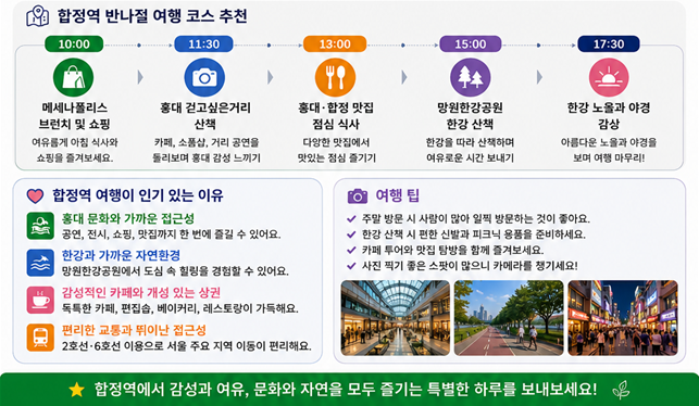 반나절 여행 코스 추천