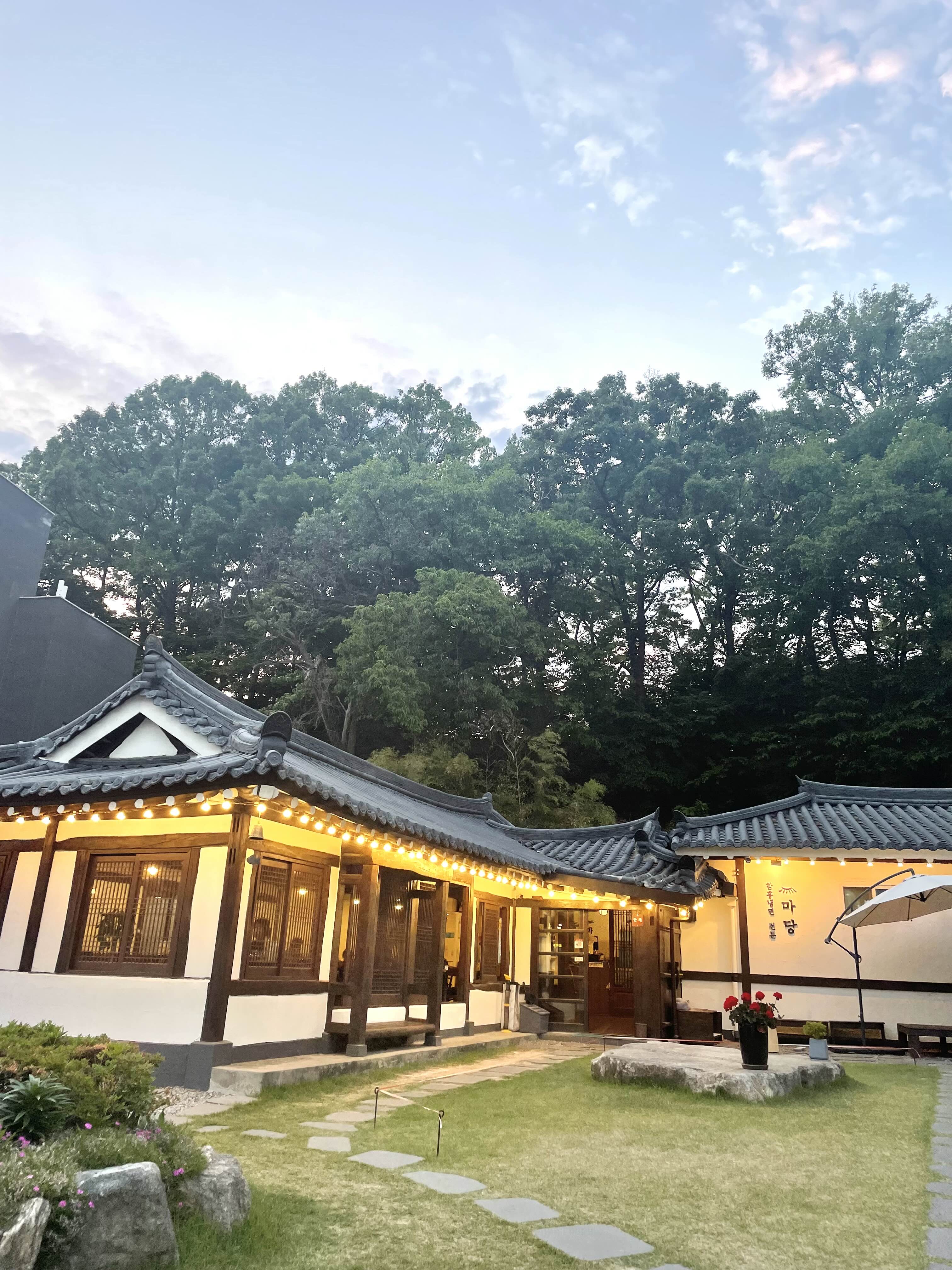 경기 광주 마당 전경