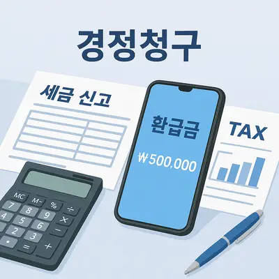 경정청구 환급 방법: 연말정산 경정청구 신청, 환급기간