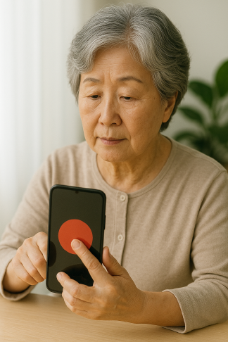 시니어를 위한 스마트폰 터치 오류 대응법