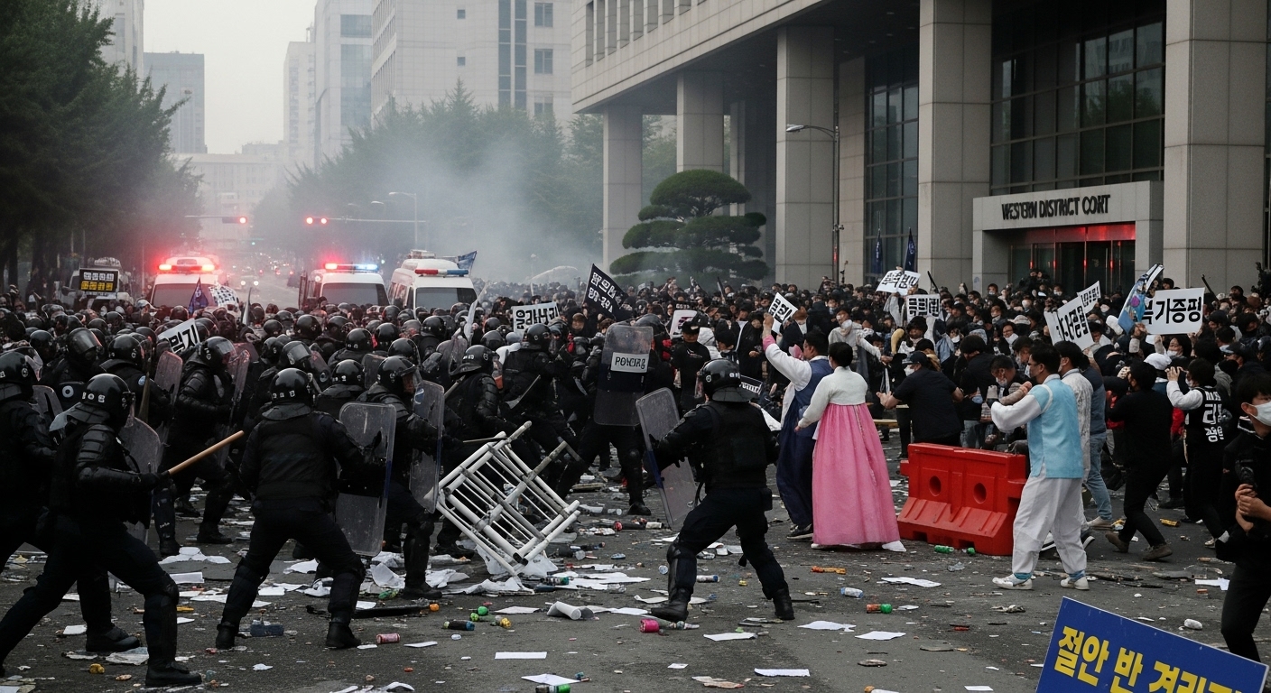 서부지법 폭동 사태