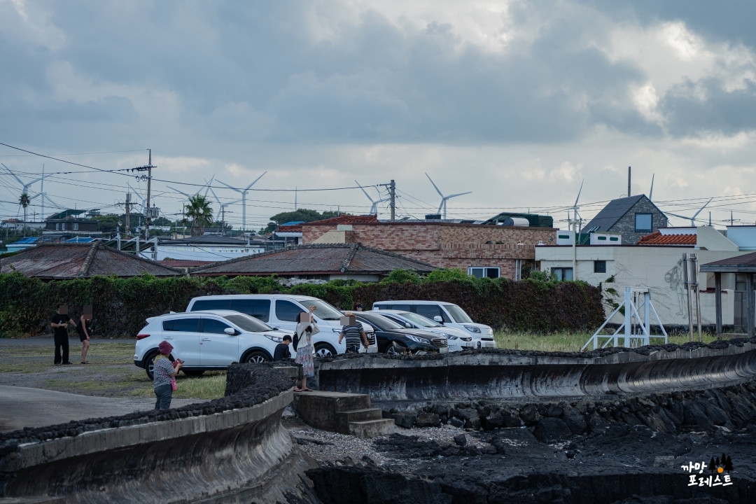 김녕 바닷길 주차