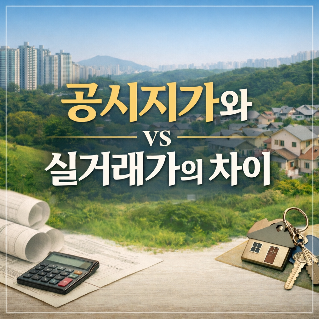 공시지가 실거래가 차이