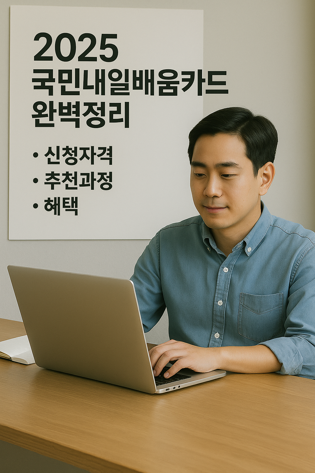 국민 내일 배움카드 발급자격 신청방법