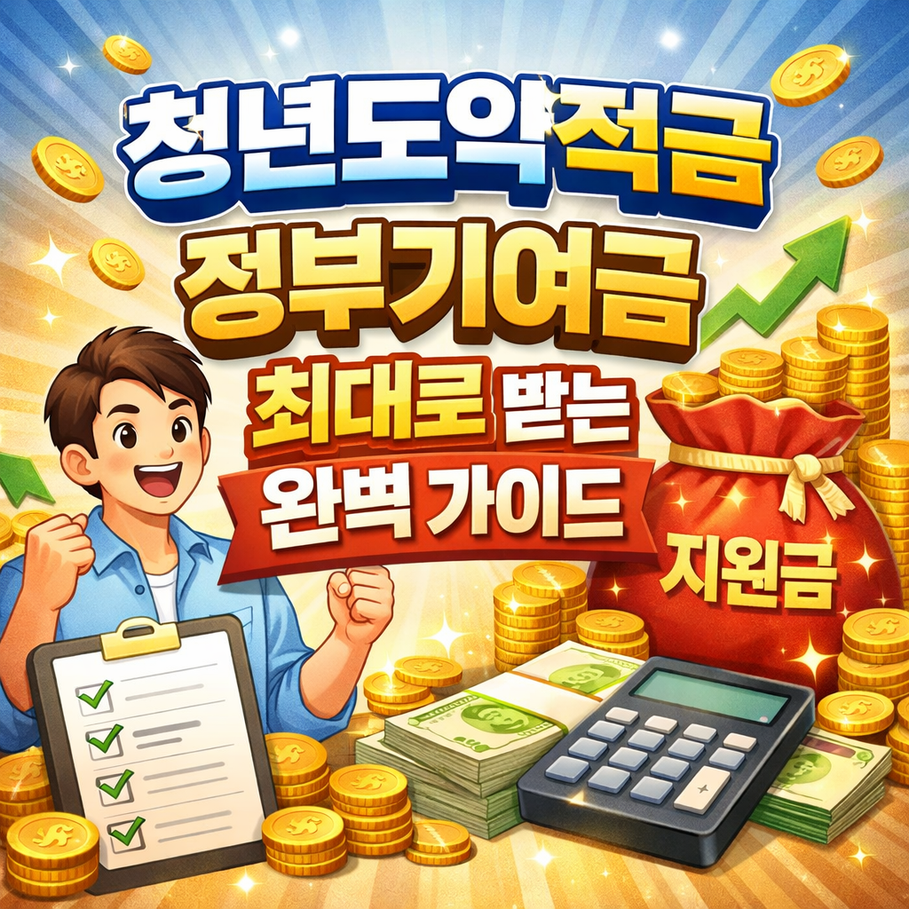 청년도약적금 정부기여금 신청하러 가기