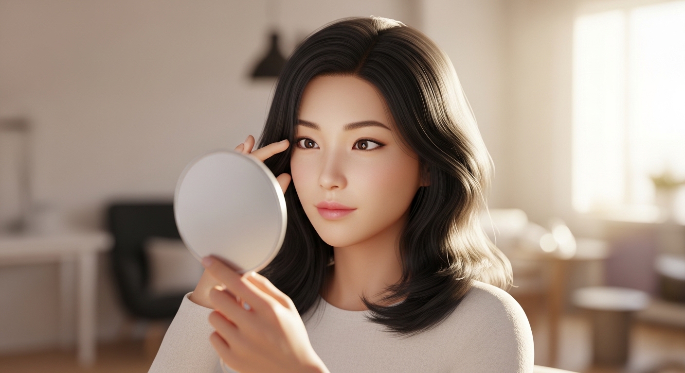 눈밑트러블,피부관리